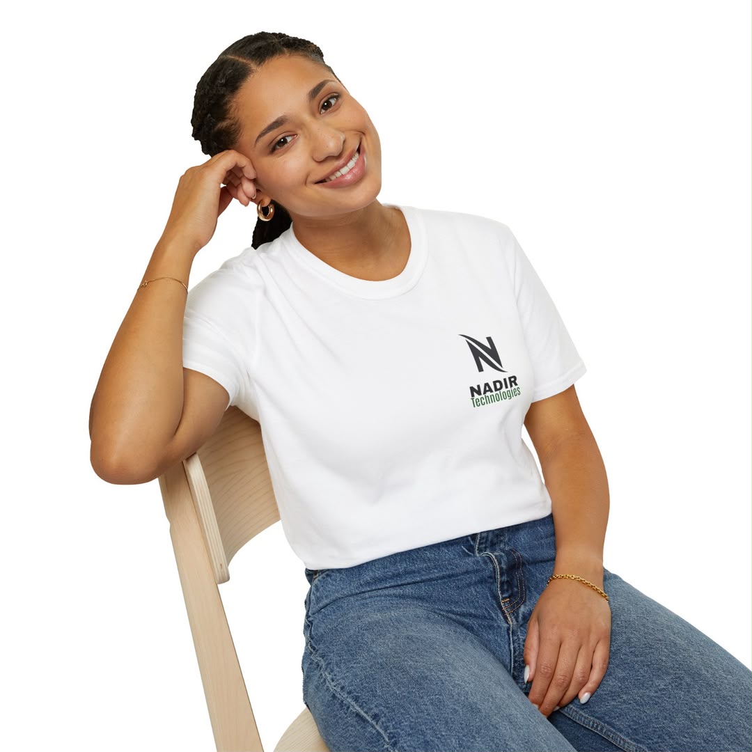 Person wearing a Nadir Technologies shirt